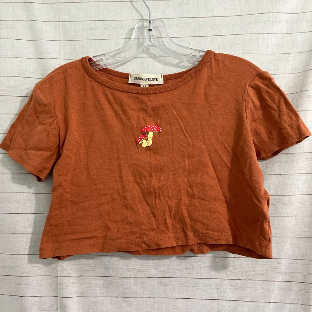 Orange Crop Top